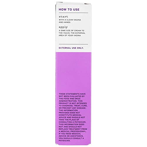 The Honey Pot Company - Vulva Cream Soothing Lavender - at Home or On The Go Medicated Cream